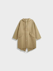 KHAKI HOODED PARKA COAT POUR UNE PROTECTION DANS VOTRE GARDE-ROBE