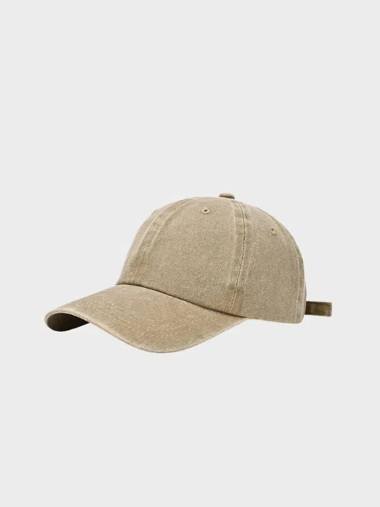 WASHED BLACK BASEBALL CAP FOR TOUTES LES TENUES