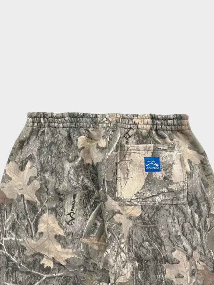CAMOUFLAGE PRINT JOGGERS GRAPHIC JOGGERS