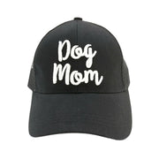 Dog Mom Embroidered Mesh Back High Ponytail C.C Ball Cap