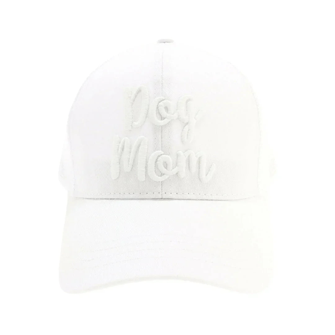 Dog Mom Embroidered Mesh Back High Ponytail C.C Ball Cap