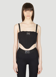 Dolce & Gabbana Women Logo Plaque Corset