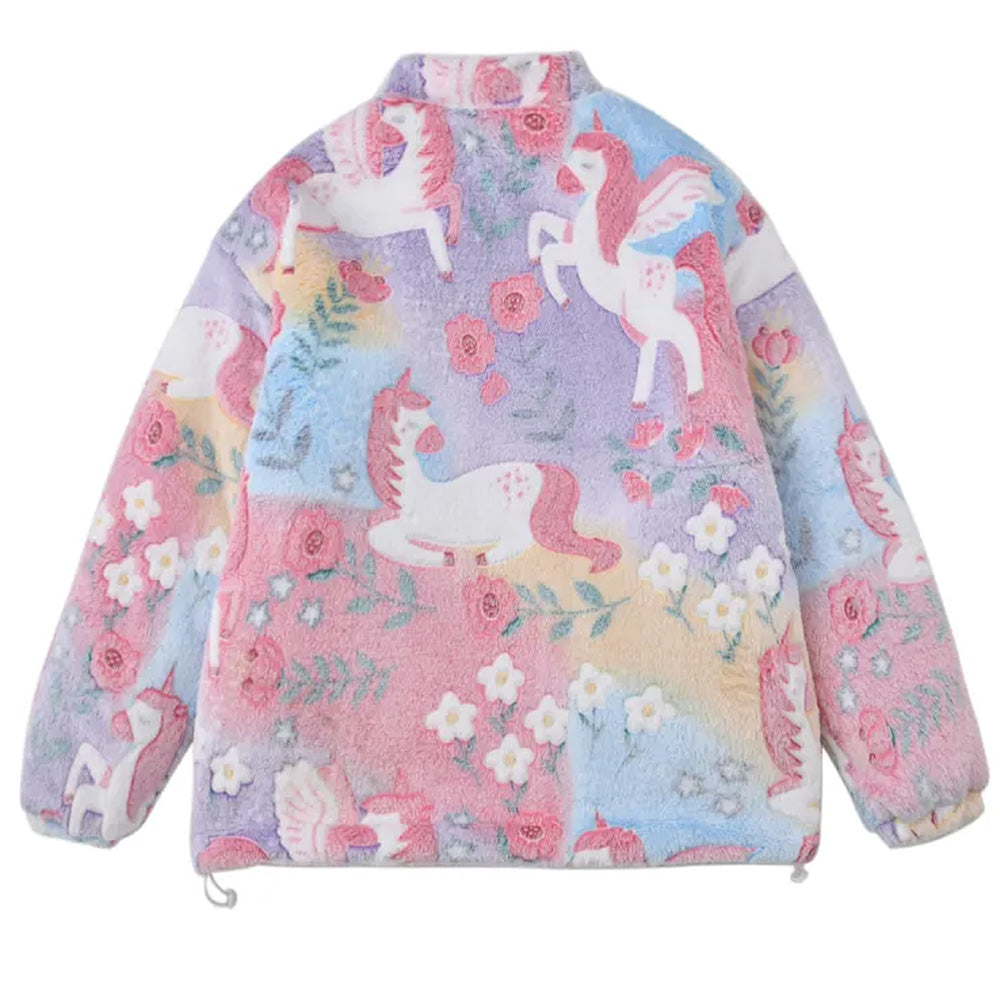DREAMY UNICORN FLEECE JACKET UNICORN FLEECE JACKET