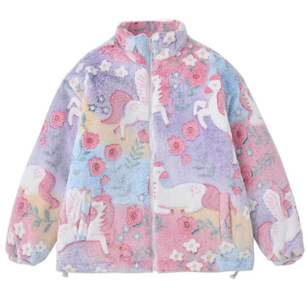DREAMY UNICORN FLEECE JACKET UNICORN FLEECE JACKET