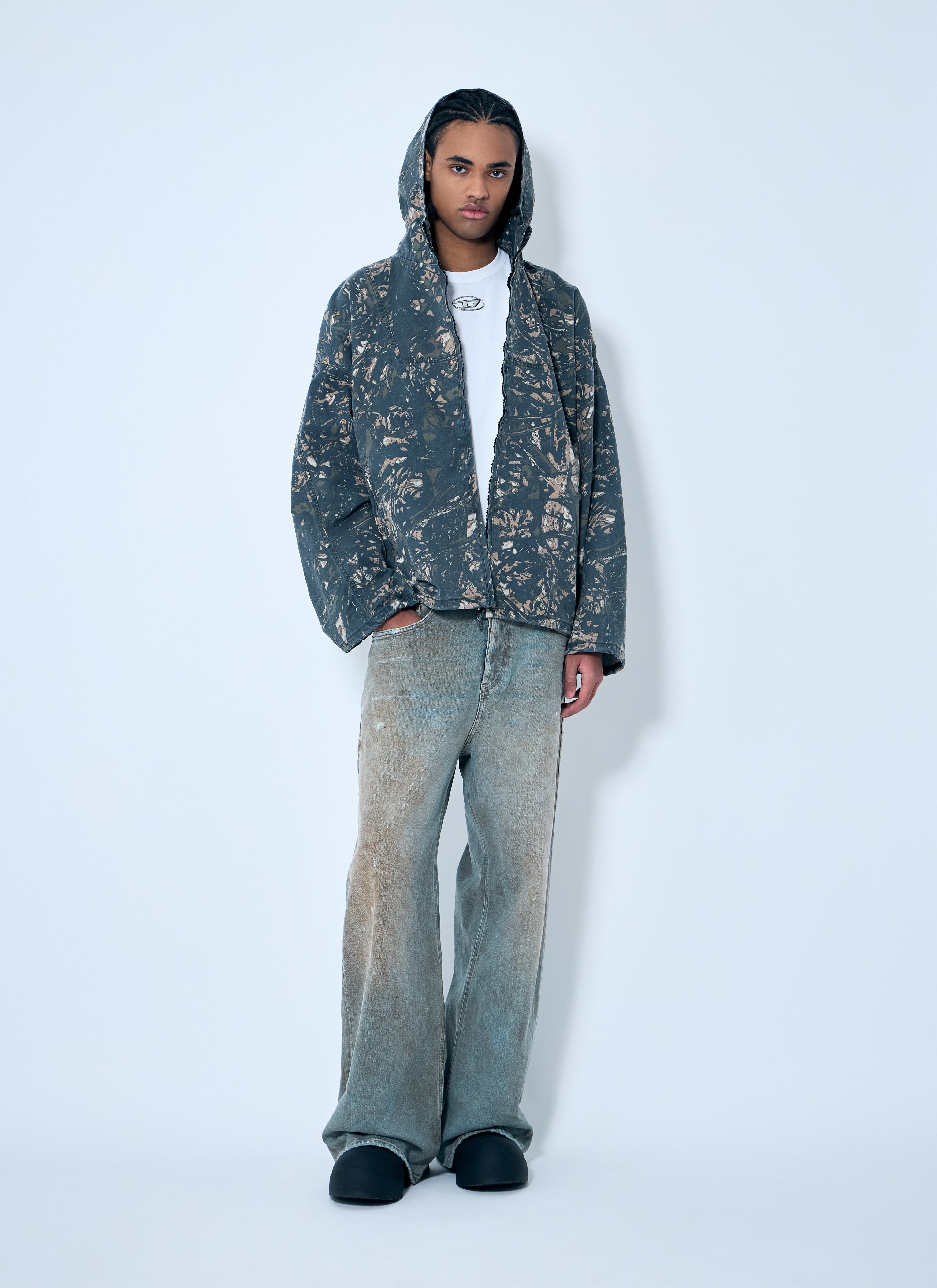 Diesel Men J-Lint Hooded Jacket