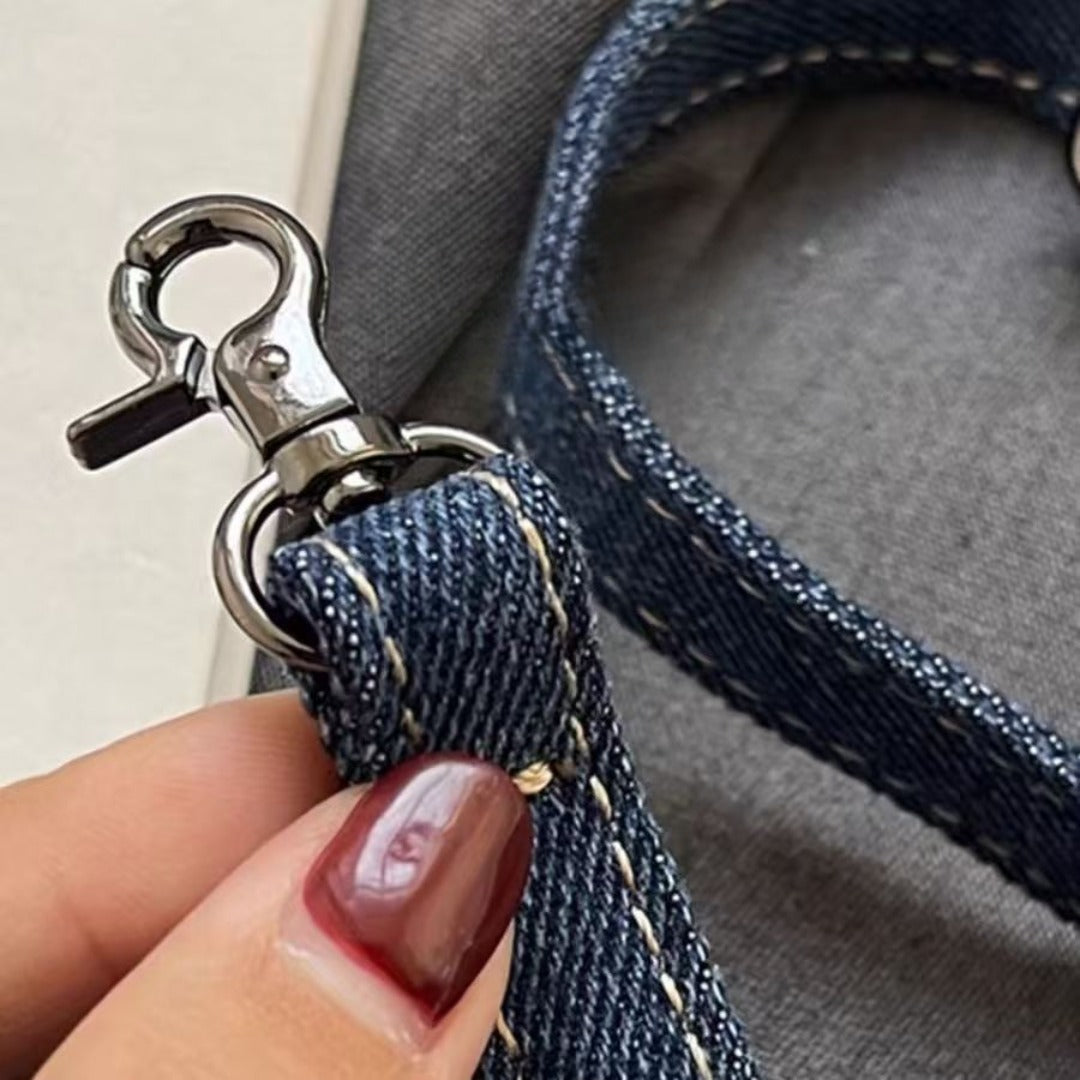 Clip bag, Denim bag, Mobile phone bag Crossbody bag, phone purse crossbody bag