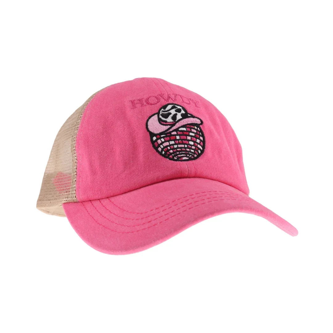 Embroidered Howdy Disco Ball C.C Ball Cap