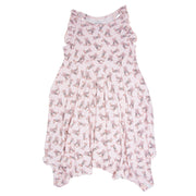 Cowhide Boots Bows Emma's Racerback Dress