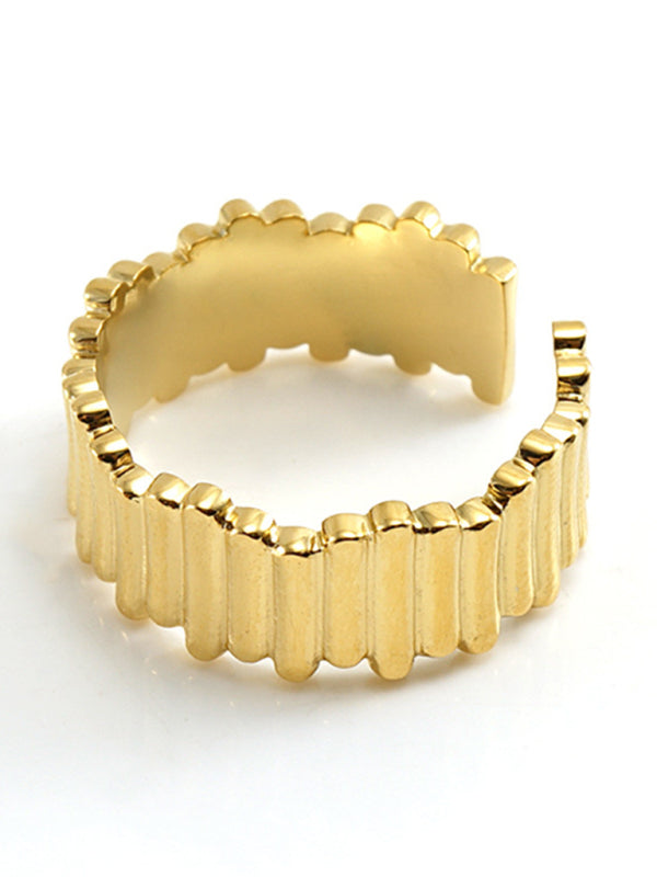 Fashionable and personalized retro style ring gold living ring - Pattern4 / FREESIZE