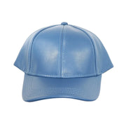 Faux Leather C.C Ball Cap