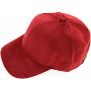 Faux Suede C.C Ball Cap