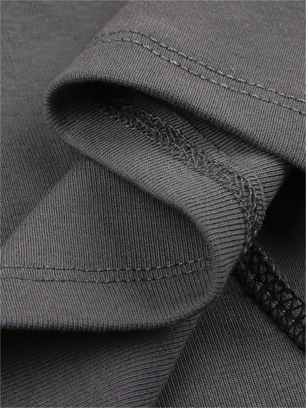 FITTED LONG SLEEVE TOP WITH INTRICATE SEAM DETAILS FOR CYBERPUNK STYLE