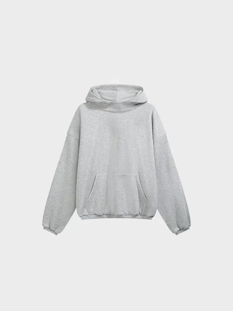 DARK BLUE FLEECE HOODIE - FLAME FLEECE HOODIE