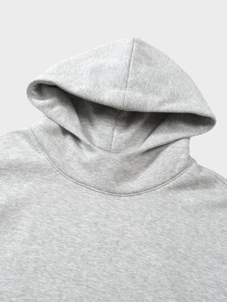 DARK BLUE FLEECE HOODIE - FLAME FLEECE HOODIE