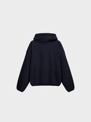 DARK BLUE FLEECE HOODIE - FLAME FLEECE HOODIE