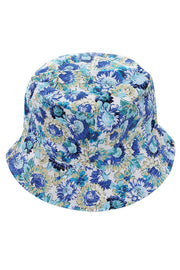 FLORAL REVERSIBLE RAIN BUCKET HAT