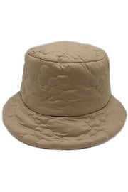 Flower Padded Bucket Hat