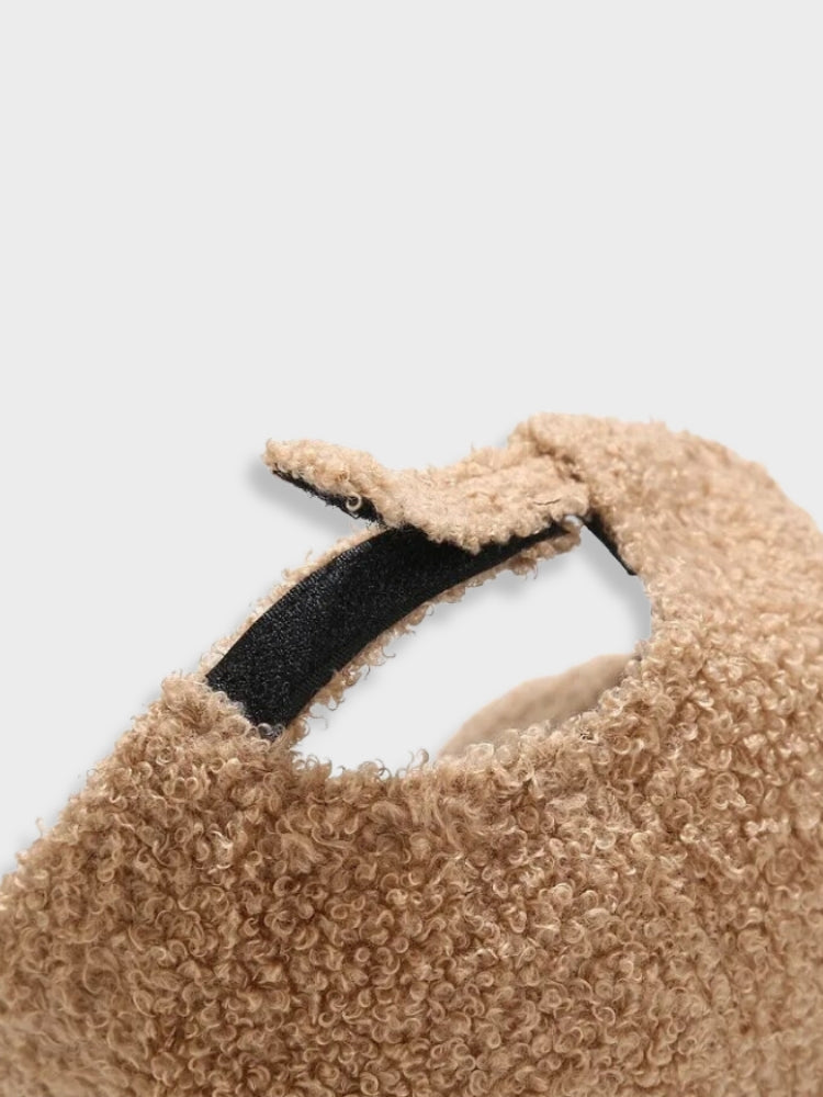 FUZZY GRAY BASEBALL CAP - CLASSIC DESIGN FOR OUTDOOR ACTIVITIES