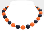 Women's Game Day Beaded Necklace
