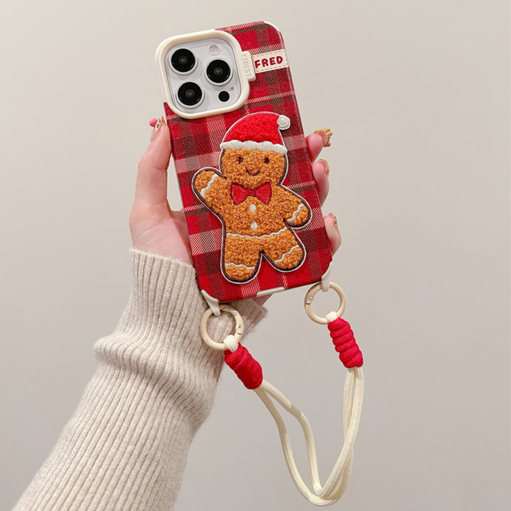 GINGERBREAD MAN IPHONE CASE ADORABLE GINGERBREAD MAN