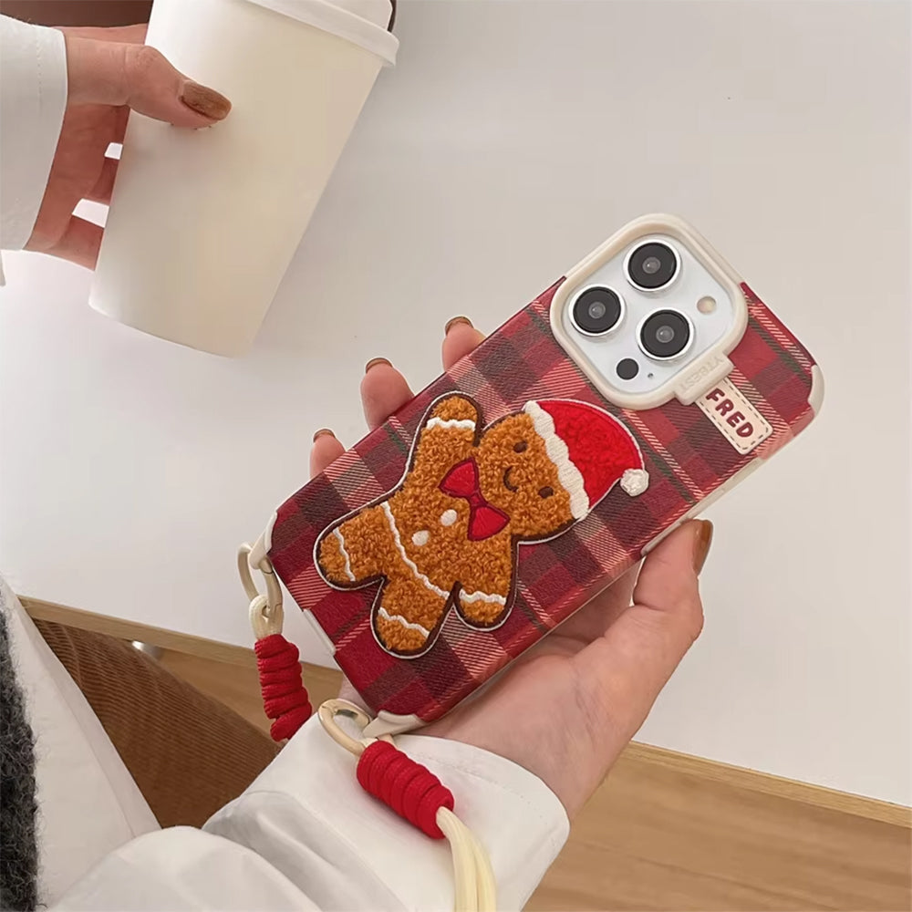 GINGERBREAD MAN IPHONE CASE ADORABLE GINGERBREAD MAN