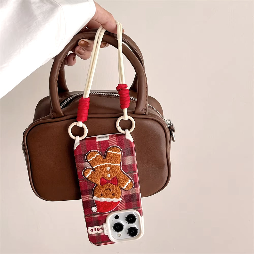 GINGERBREAD MAN IPHONE CASE ADORABLE GINGERBREAD MAN