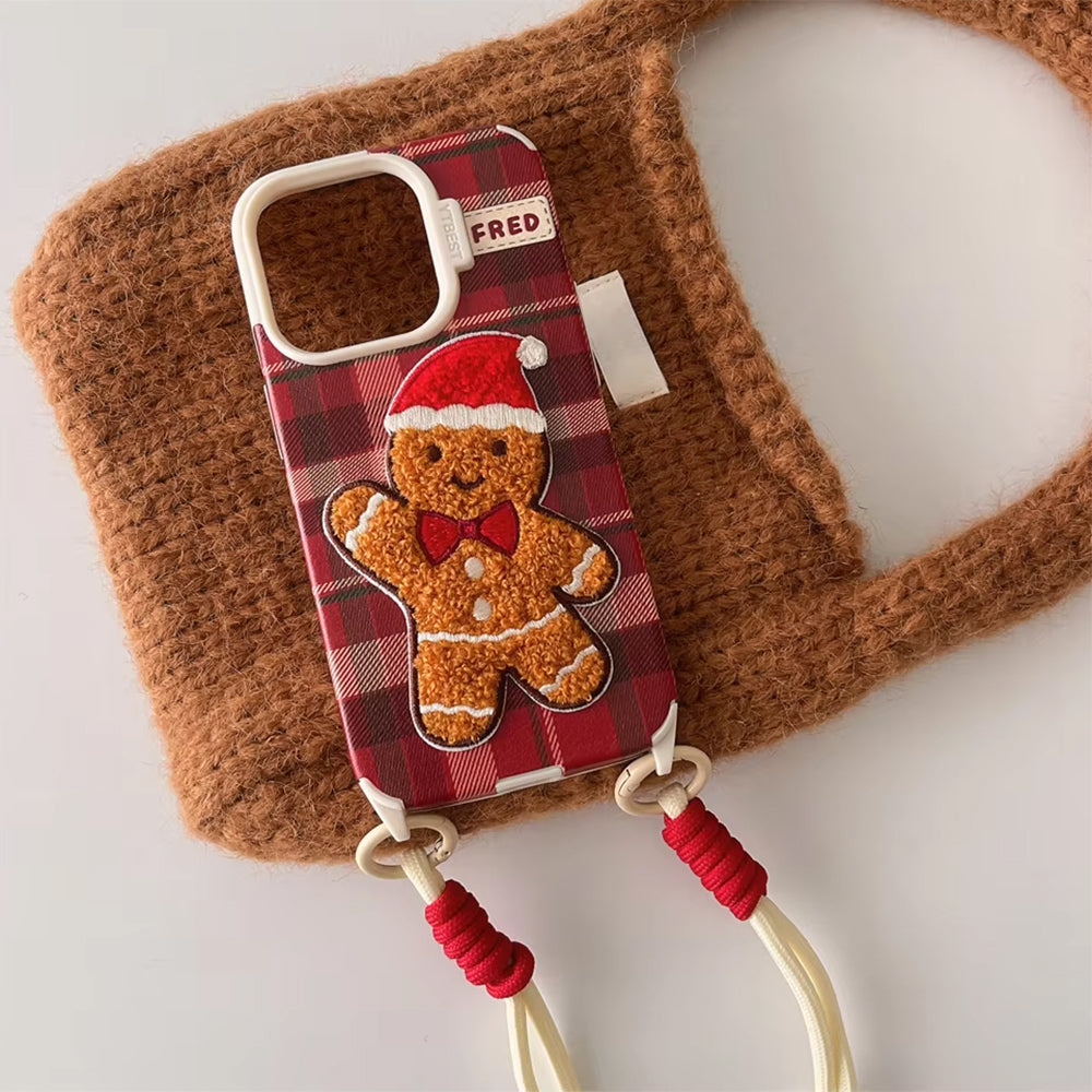 GINGERBREAD MAN IPHONE CASE ADORABLE GINGERBREAD MAN