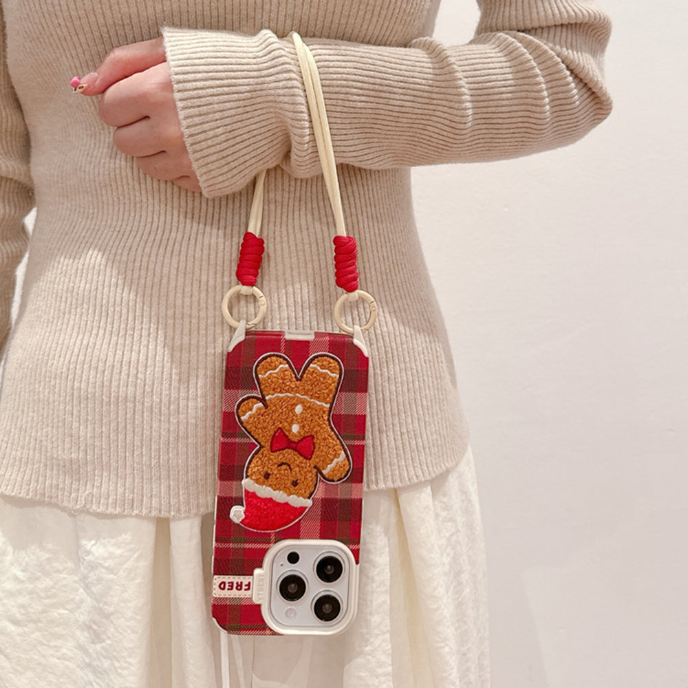 GINGERBREAD MAN IPHONE CASE ADORABLE GINGERBREAD MAN