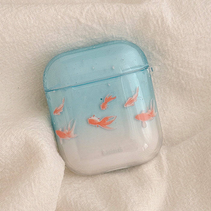 GOLDFISH GRADIENT AIRPODS CASE AESTHETIC AIRPODS