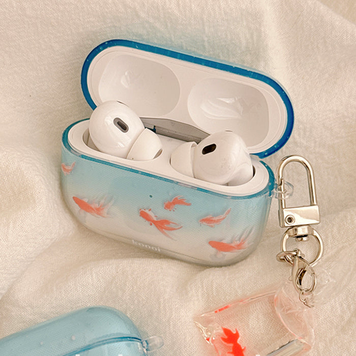 GOLDFISH GRADIENT AIRPODS CASE AESTHETIC AIRPODS