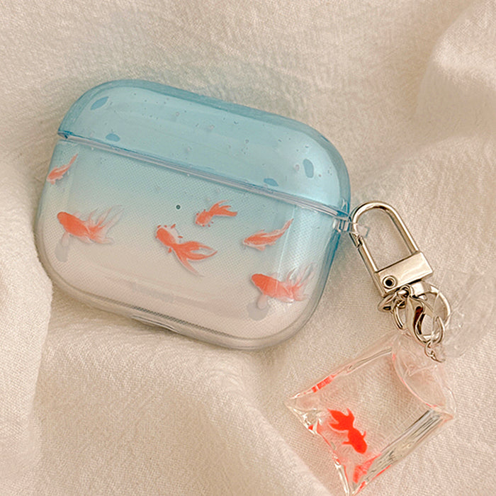 GOLDFISH GRADIENT AIRPODS CASE AESTHETIC AIRPODS