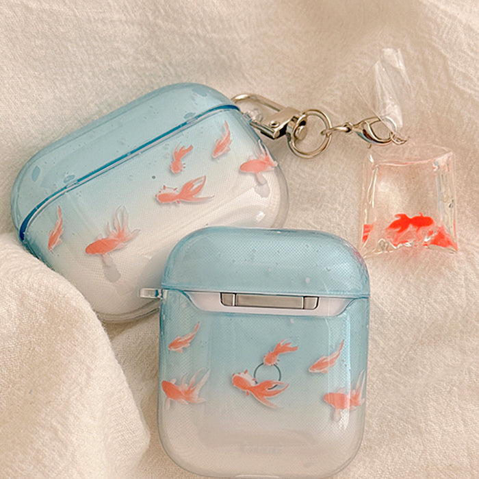 GOLDFISH GRADIENT AIRPODS CASE AESTHETIC AIRPODS