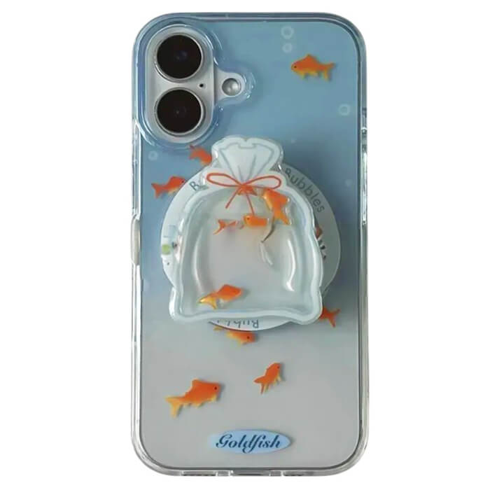 GOLDFISH POND IPHONE CASE FLOATING GOLDFISH AESTHETIC IPHONE