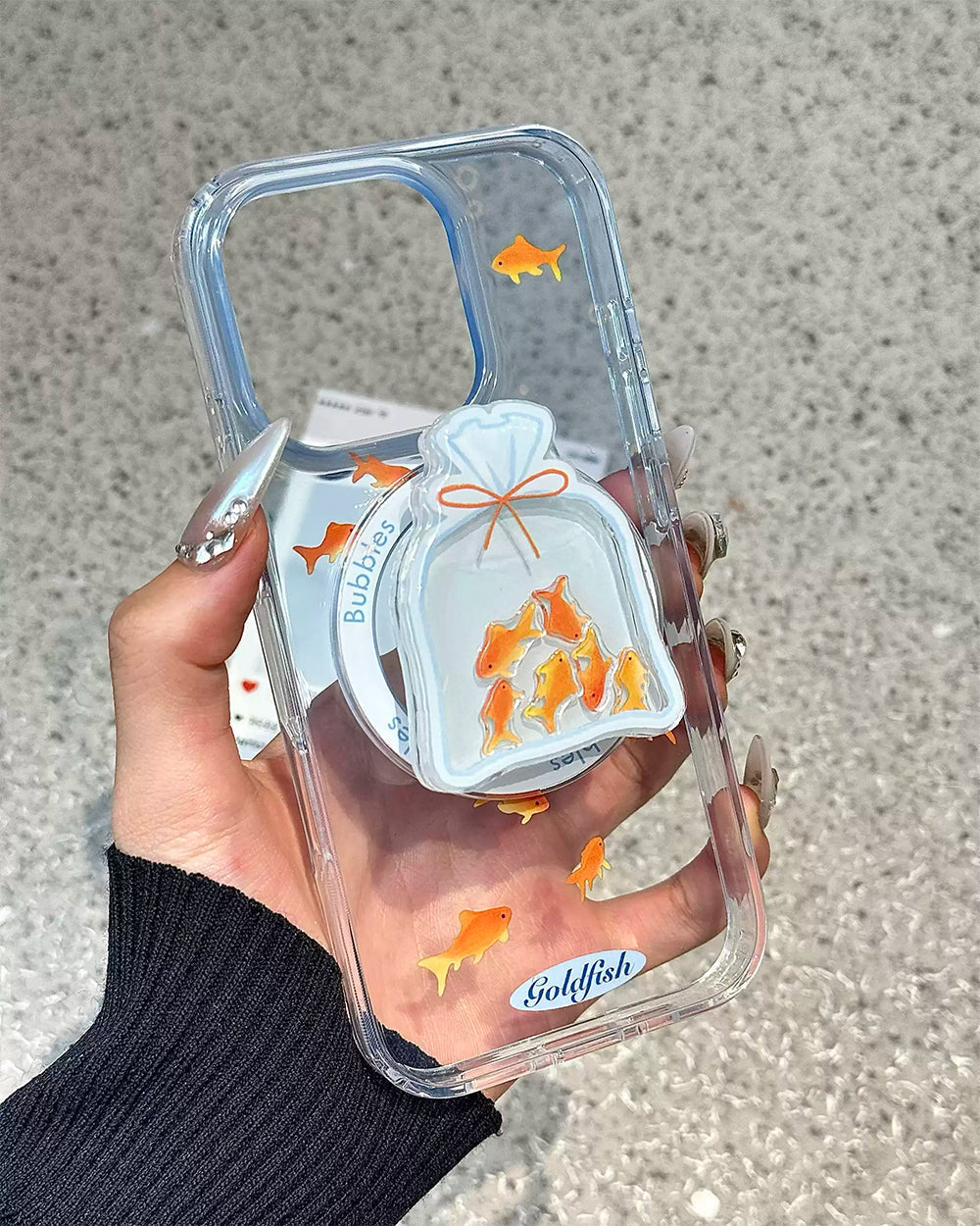 GOLDFISH POND IPHONE CASE FLOATING GOLDFISH AESTHETIC IPHONE