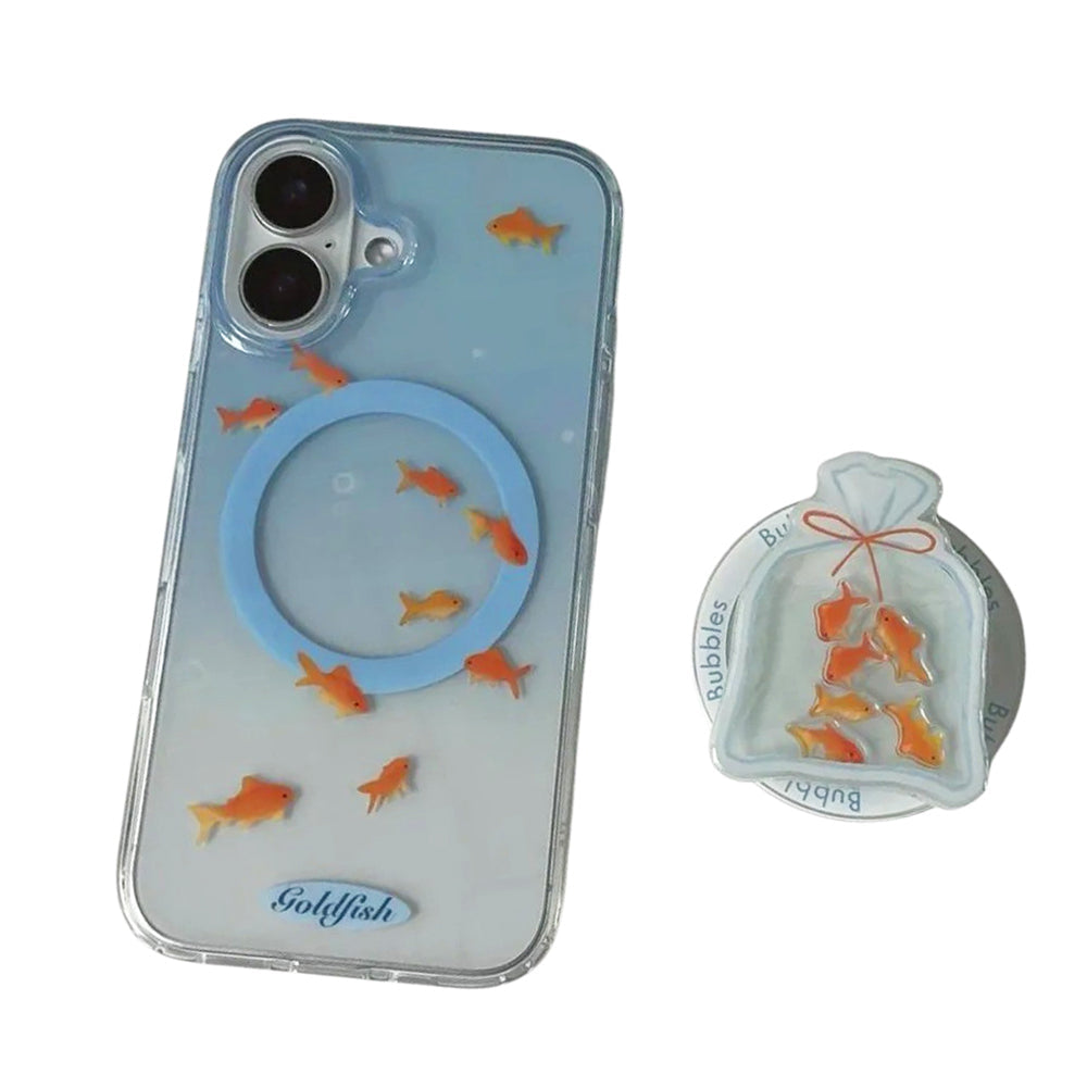 GOLDFISH POND IPHONE CASE FLOATING GOLDFISH AESTHETIC IPHONE