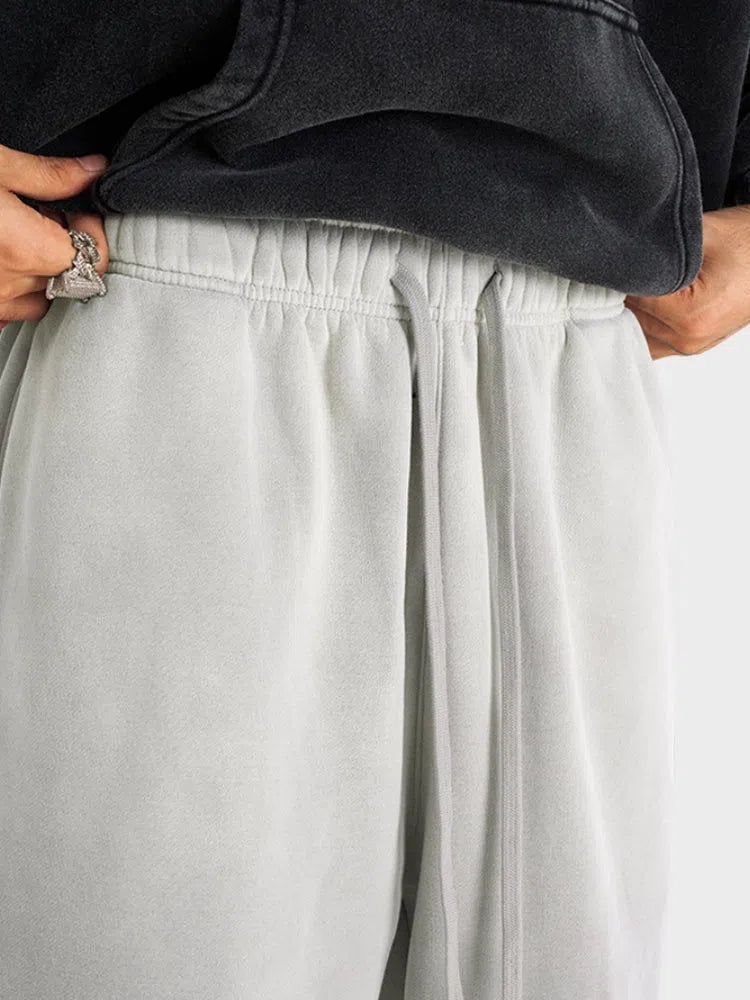 GRADIENT WASHED JOGGERS BLUE OMBRE WASH