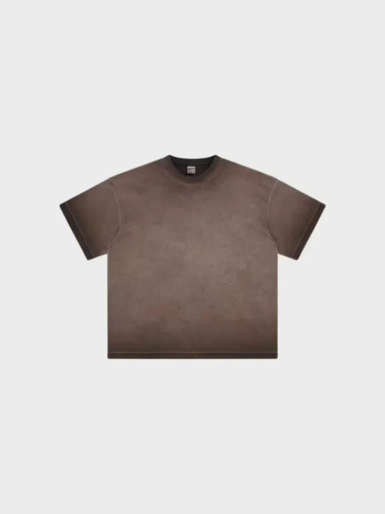 SOLID COLOR T-SHIRT BUNDLE WITH GRADIENT WASHED T-SHIRTS