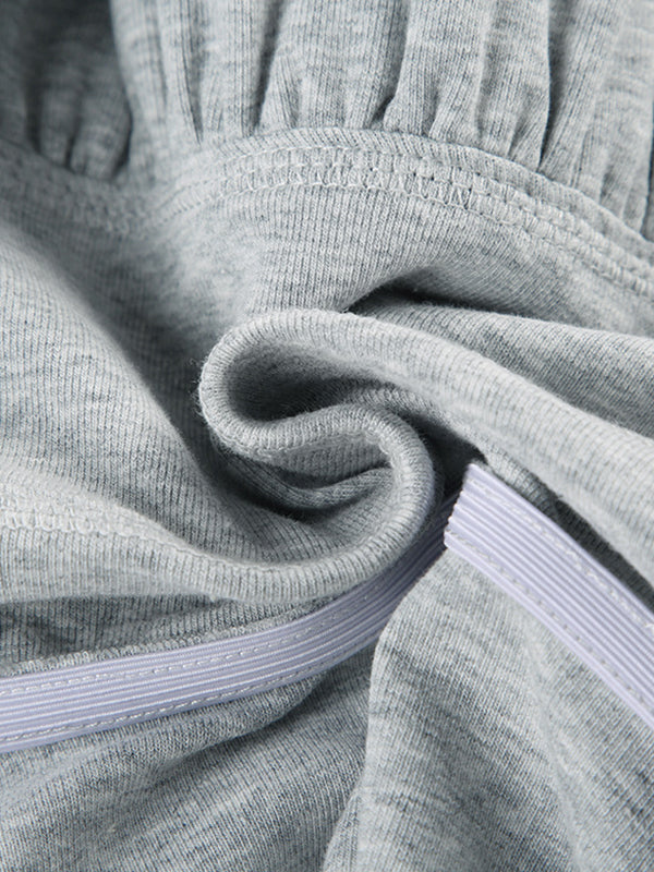 GRAY RUFFLED MINISKIRT - STYLISH MINI SKIRT FOR TRENDY LOOKS