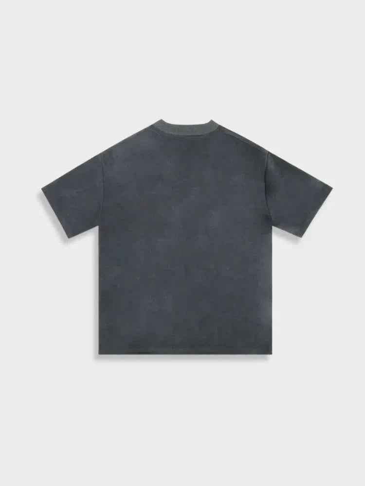 GRAY SHORT-SLEEVED T-SHIRT MAKE TRUE TEE CLASSIC ESSENTIAL