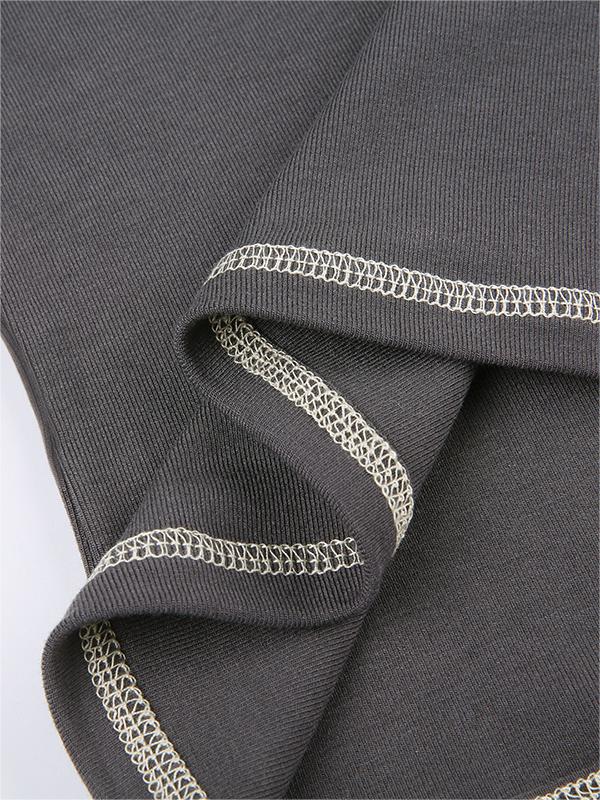 GRAY SLIM FIT T-SHIRT FOR BABY