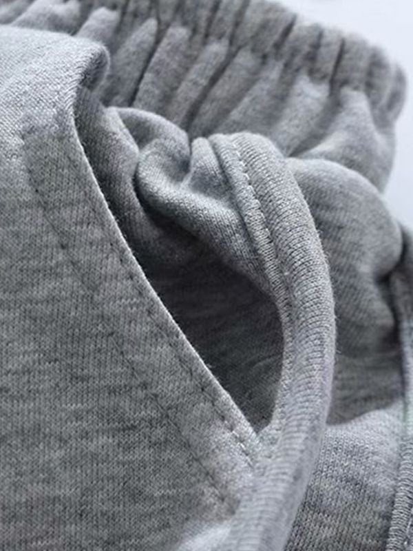 GRAY ULTRA MINI SWEATSHORTS FOR CASUAL WEAR