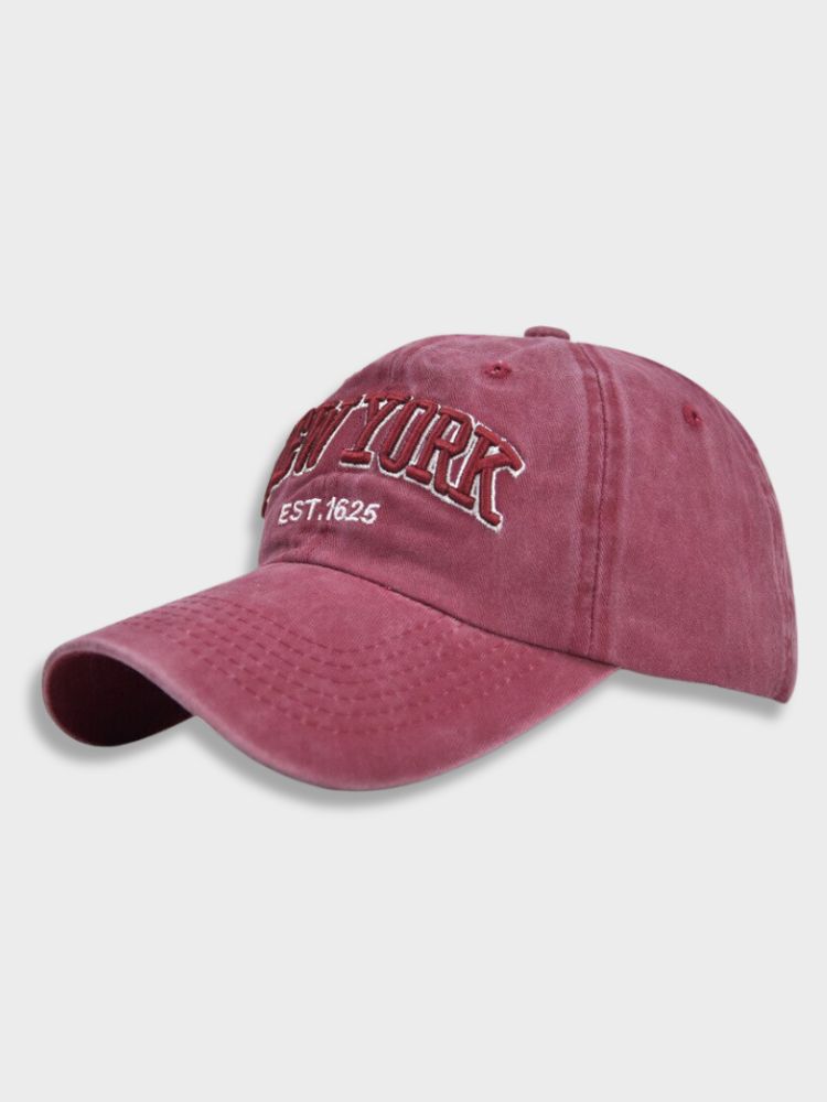GREEN BASEBALL CAP WITH ICONIC NY LOGO
