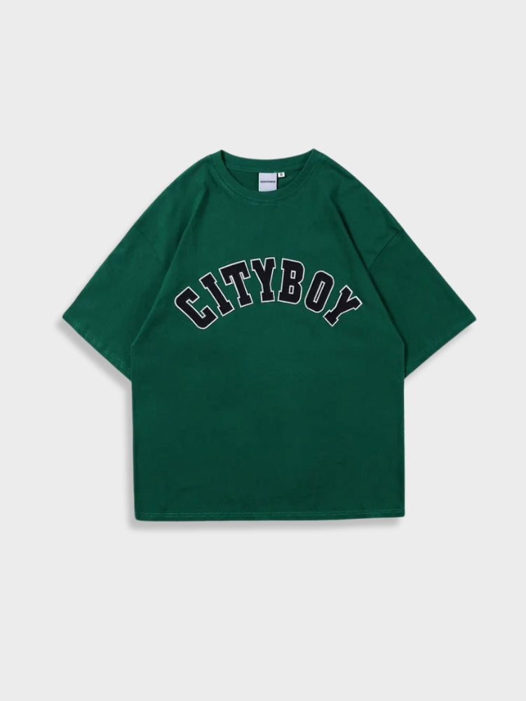GREEN CITYBOY T-SHIRT AND SHORTS BUNDLE - GREEN MONEY FIT