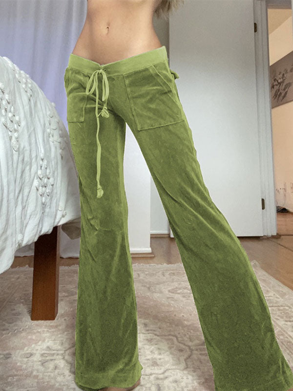 GREEN VELOUR TRACKSUIT SET - VINTAGE VELVET TRACKSUIT