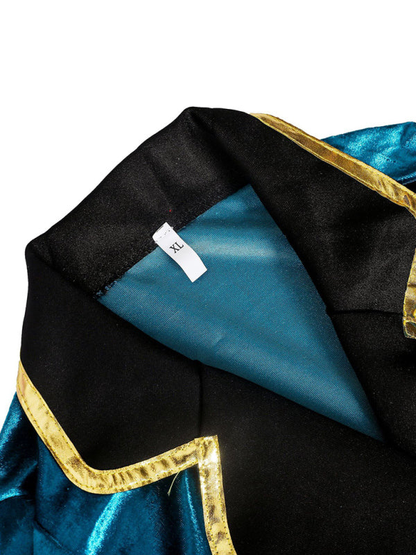 Halloween adult female magician costume cosplay - Blue / M