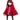 Halloween little red riding hood costume adult cosplay party costume - Red / S