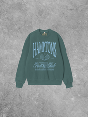 Underground Original Design: Hamptons Country Club Pickleball Boxy Cotton Sweatshirt