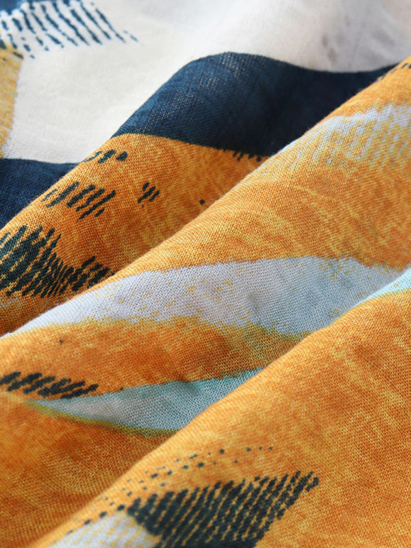 Hawaiian Style Casual Beach Vacation Printed Men’s Shirt