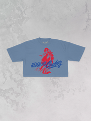 Underground Original Design: Heigh-Ho-Cowboy, Western Cropped TShirt