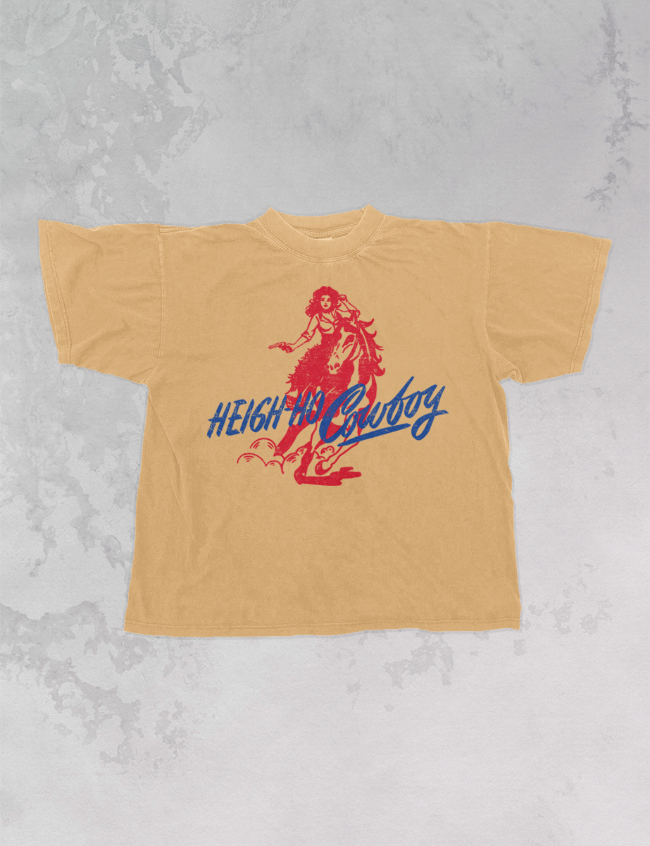Underground Original Design: Heigh-Ho-Cowboy, Western Oversized TShirt